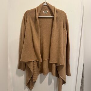 Zadik and Voltaire 100 percent cashmere cardigan in tan M/L